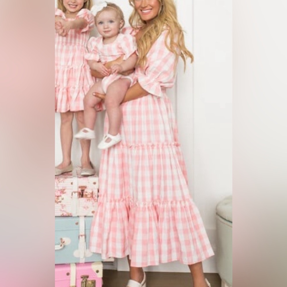 Ivy city co, Pink plaid dress
